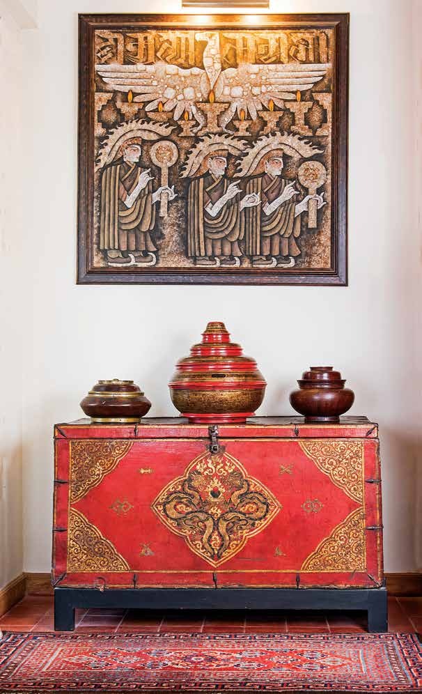 Image 7 — Painting by Ang Sang with Tibetan Trunk